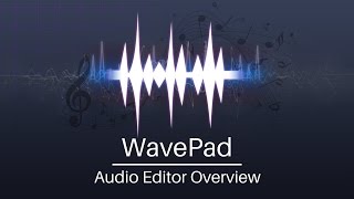 WavePad Audio Editor Tutorial  Overview [upl. by Burk]