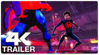 SPIDER MAN ACROSS THE SPIDER VERSE quotMiles Morales Vs Spider Man 2099quot Trailer 4K ULTRA HD NEW 2023 [upl. by Negem]