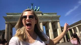 German in 1 Minute Das BRANDENBURGER TOR in BERLIN [upl. by Orlanta]