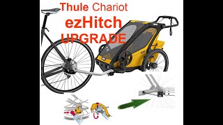 Thule Chariot Sport 2022 ezHitch Upgrade Fahrradanhänger Kupplung Nachrüsten neu [upl. by Glynn690]