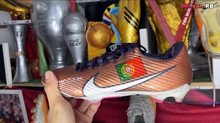 Portugal🇵🇹football boots amp Cr7 Awards and The 23 World Cups I Made Myself mrsanrb portugal [upl. by Nadeau]