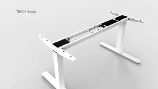 ADJUSTME sit stand desk [upl. by Gerrald]