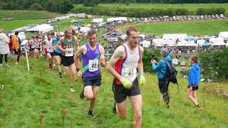 The Kilnsey Crag Fell Race Aug 2021 Yorkshire Dales Fell running at its best Select 1080p HD [upl. by Shriner]