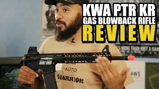 KWA LM4 PTR KR Series Gas Blowback Airsoft Rifles  AirSplat on Demand [upl. by Nebeur123]