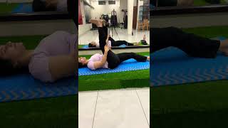 Sciatica pain relief exercise shortvideo  motivation youtubeshorts [upl. by Armelda]