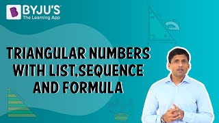 Triangular Numbers with List Sequence and Formula [upl. by Selda]