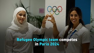 Refugee Olympic team competes in Paris 2024 [upl. by Seidel]