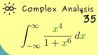 Complex Analysis 35  Application of the Residue Theorem [upl. by Rogerson]