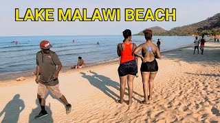 Its Lit 💥Malawians Beach Life Is Not What You Think Lake Malawi [upl. by Jaehne]