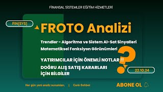 FROTO  Hisse Yatırımcısı İçin Önemli Notlar 3  BORSA HİSSE SENEDİ TEKNİK ANALİZ  FROTO YORUMU [upl. by Odawa]