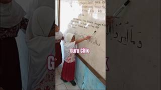 Bu Guru Cilik shorts shortsfeed santriyatimpenghafalquran [upl. by Twitt505]