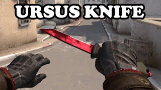 CSGO ALL Ursus Knife skinsTimes in the Description [upl. by Niamjneb457]