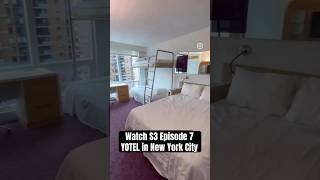 The Junior Suite at the YOTEL in New York City is more spacious for this hotel Watch S3 Ep7 Pt 1 [upl. by Eenafets]