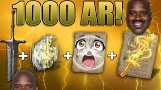 Dark Souls 3 PvP  THE SHOCKING 1000 AR BUILD  Its Just Magnificent [upl. by Karla24]