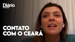 Rosamaria fala sobre a relação com o Ceará [upl. by Tapes]