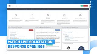 How to Watch Live Solictation Response Openings [upl. by Ulland]