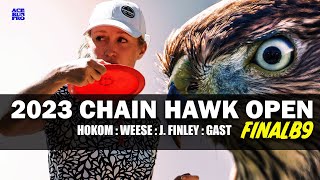 ARP  CHAIN HAWK OPEN  Final B9  Hokom  Weese  Finley  Gast  FPO LEAD CARD [upl. by Nyved]