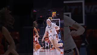 Illini WBB  Gretchen Dolan Transition Layup vs Lewis [upl. by Gilba196]