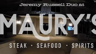 Jeremy Russell Jazz Duo  Maurys Steakhouse Lounge  Sunseeker Resort  Punta Gorda FL Extended [upl. by Wahl]