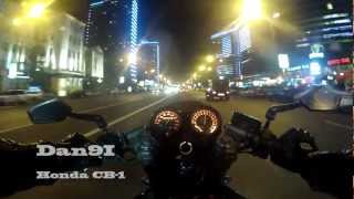 Night Moscow on Motorcycle [upl. by Sida]