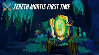 Eternitys End  Zereth Mortis First Time Patch 92 World of Warcraft Live Stream [upl. by Mohl]