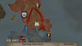 European War 7 Medieval  Harrying of the North  Normal Mode [upl. by Nimzaj260]