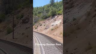 Climbing Donner Pass on the California Zephyr [upl. by Angelis97]