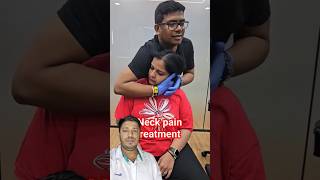 Neck pain treatment headache chiropractor headach physiotherapy hair hairstyle backpainrelief [upl. by Seedman864]