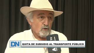 Quita de subsidio al transporte público [upl. by Saihttam]