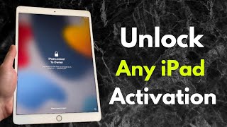 iPad Locked To Owner Fix  How To Unlock iPad Activation Unlock Disable iPad  Any IOS Any Country [upl. by Wallach]