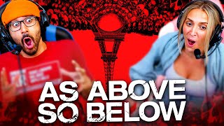 AS ABOVE SO BELOW 2014 MOVIE REACTION First Time Watching Full Movie Review [upl. by Ilak424]