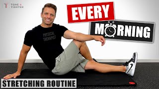 Quick Morning Stretching Routine For Flexibility Mobility And Stiffness [upl. by Arod]