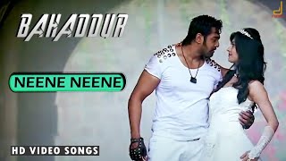 Neene Neene  Ranavikrama Kannada Movie Full Video Songs  Puneeth Rajkumar  Aadha Sharma  SGV [upl. by Aynotan]