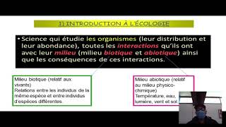 ECOLOGIE GÉNÉRALE II Vidéo Dynamique des populations [upl. by Marge]