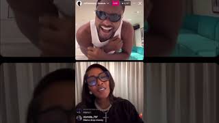 Tiwa Savage amp Fido previews Awolowo Remix on instagram Live fyp [upl. by Dawna205]