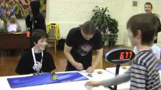 Rubiks cube former official world record 677 seconds Feliks Zemdegs [upl. by Britni]