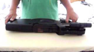 p90 electric airsoft gun WELL D90S  review [upl. by Hayott541]