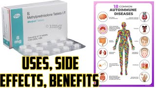 Methylprednisolone Tablet IP 8 Mg Uses Benefits Side effects in Hindi  Medrol 8 Mg  Rednisol 8mg [upl. by Calendre410]