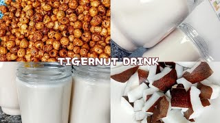 How to make TigerNut drink Refreshing and Nutritious drink [upl. by Aihtnis]