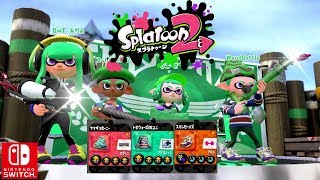 Nintendo Splatoon 2 Bamboozler 14 Mk I Main Power Up Rainmaker Gameplay Ranking Switch [upl. by Kaehpos]