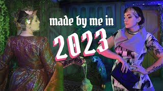 Everything I Made in 2023  Sew Many Garments [upl. by Hcirdla988]