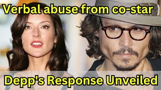 Johnny Depp Reacts Verbal abuse from costar Lola Glaudini [upl. by Rafael]