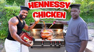 Southern Style Hennessy BBQ Chicken amp Dominoes Battle [upl. by Sido]