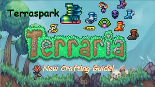 Terraria 141  Terraspark Boots  Crafting Guide amp Tips [upl. by Hakeem]