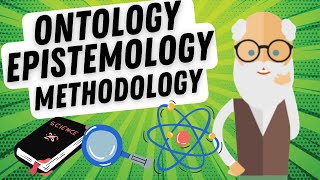 Ontology Epistemology and Methodology simply explained 🔎📚 [upl. by Atilemrac]