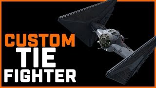 TIE Vector Custom TIE fighter with variable geometry [upl. by Akehsat]