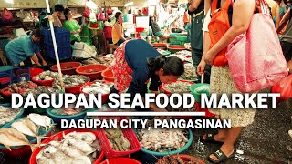 BIGGEST SEAFOOD MARKET in Dagupan  Meles Fish Market  Dagupan City Pangasinan Philippines  4k [upl. by Rolyat]