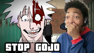 GOJO IS A PREDATOR  SUPER SENIOR GOJO REACTION VIDEO [upl. by Alleul]