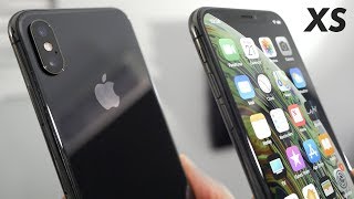 Space Gray iPhone XS Unboxing amp First Impressions [upl. by Averil644]