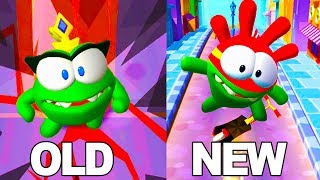 Om Nom Run  Old Version vs New Version Gameplay FHD AndroidiOS [upl. by Spanos]